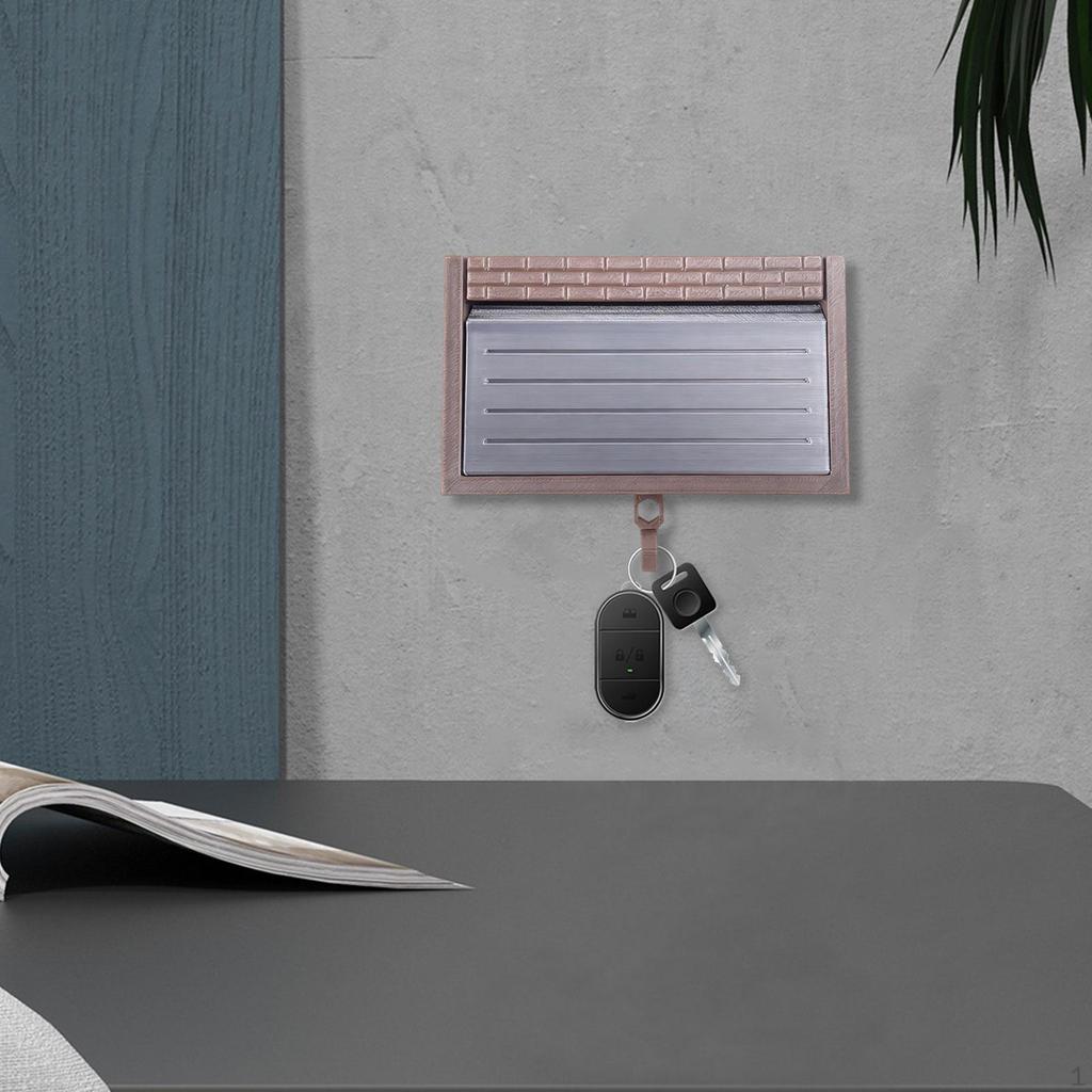 Car Garage Key Holder with Opening Door Keychain 3D Printed Opener Keys Rack for Entryway