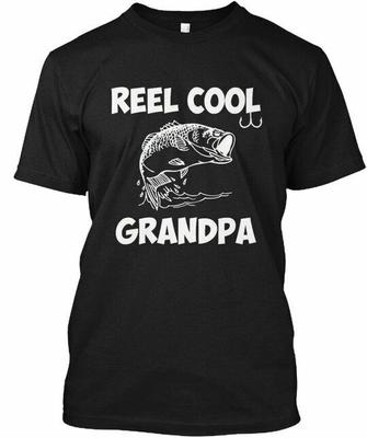 Футболка унисекс Reel Cool Grandpa Funny Fishing