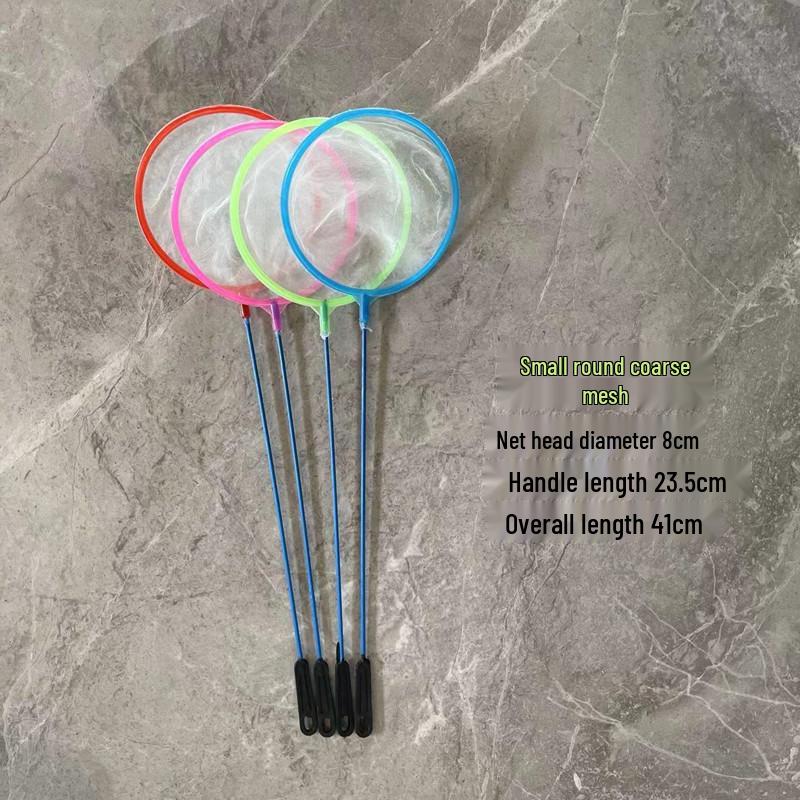 Telescopic Stainless Steel Fishing Net with Plastic Bag for Aquarium and Fish Tank.