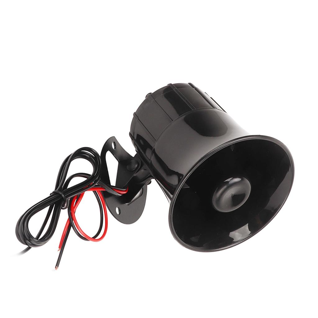 12 В 30 Вт 3-тональная сирена 120 дБ высокая громкость громкий звук электрический предупреждающий сигнал тревоги воздушный гудок для транспортного средства