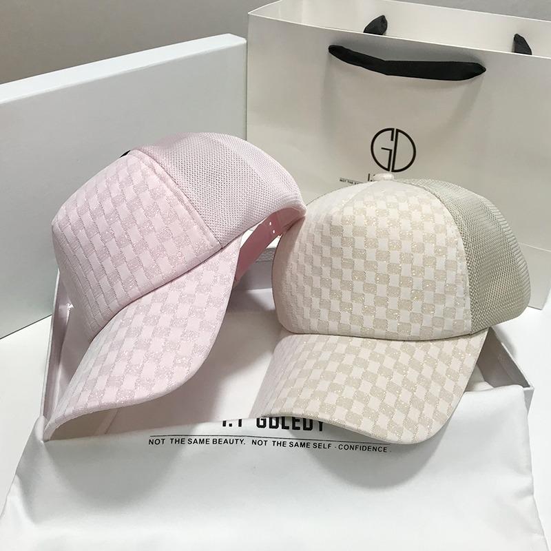 Mesh cap women's summer thin ins trendy brand new fashion sunscreen sun hat high top sun hat