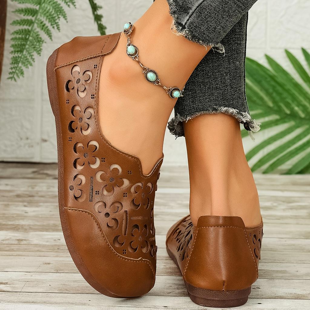 Новые балетки на плоской подошве с открытым носком, слипоны для женщин, коллекция весна 2025, большие размеры, повседневные слипоны