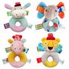 Ovce Baby Comfort Plush Toy Puzzle Bell Cloth Doll Color Label Rattle