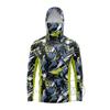 RIGHTTRACK Men‘s Mask Hoodies Fishing Clothing UPF50  UV Camouflage Hunting Climbing Camping Hiking Breathable Angling Apparel