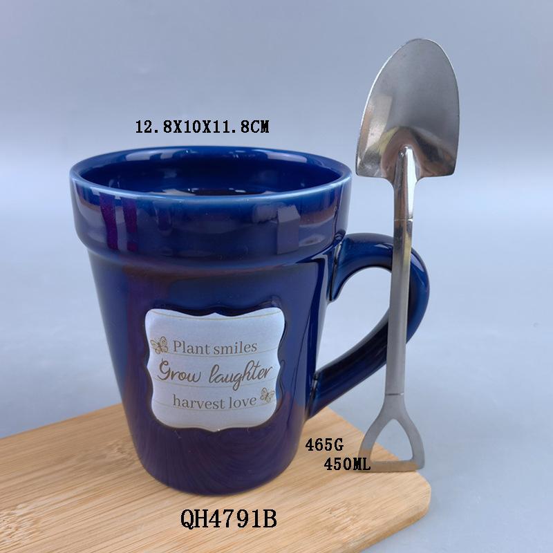 Special-shaped Handle Mug, Tool Handle Ceramic Mug, Hammer Wrench/iron Pliers/axe Screw Coffee Cup