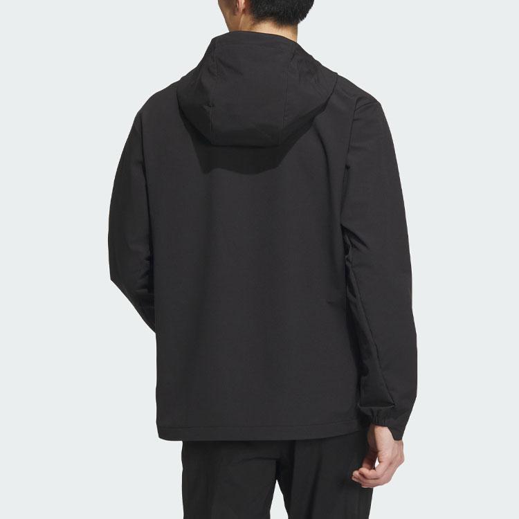 Adidas Jackets Men's Black Hooded Moderate Other IL9011
