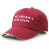 America Great Make Again Maga Hat Donald Trump Republican Adjustable Cap Red