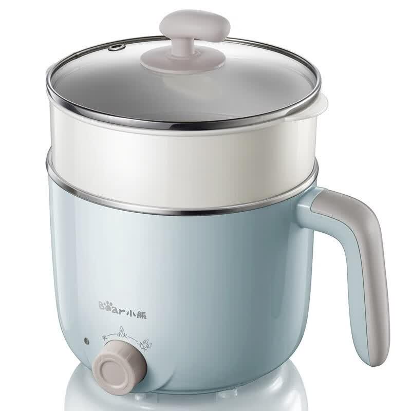 Bear Stainless Steel Electric Cooking Pot CN plug (adapter included)