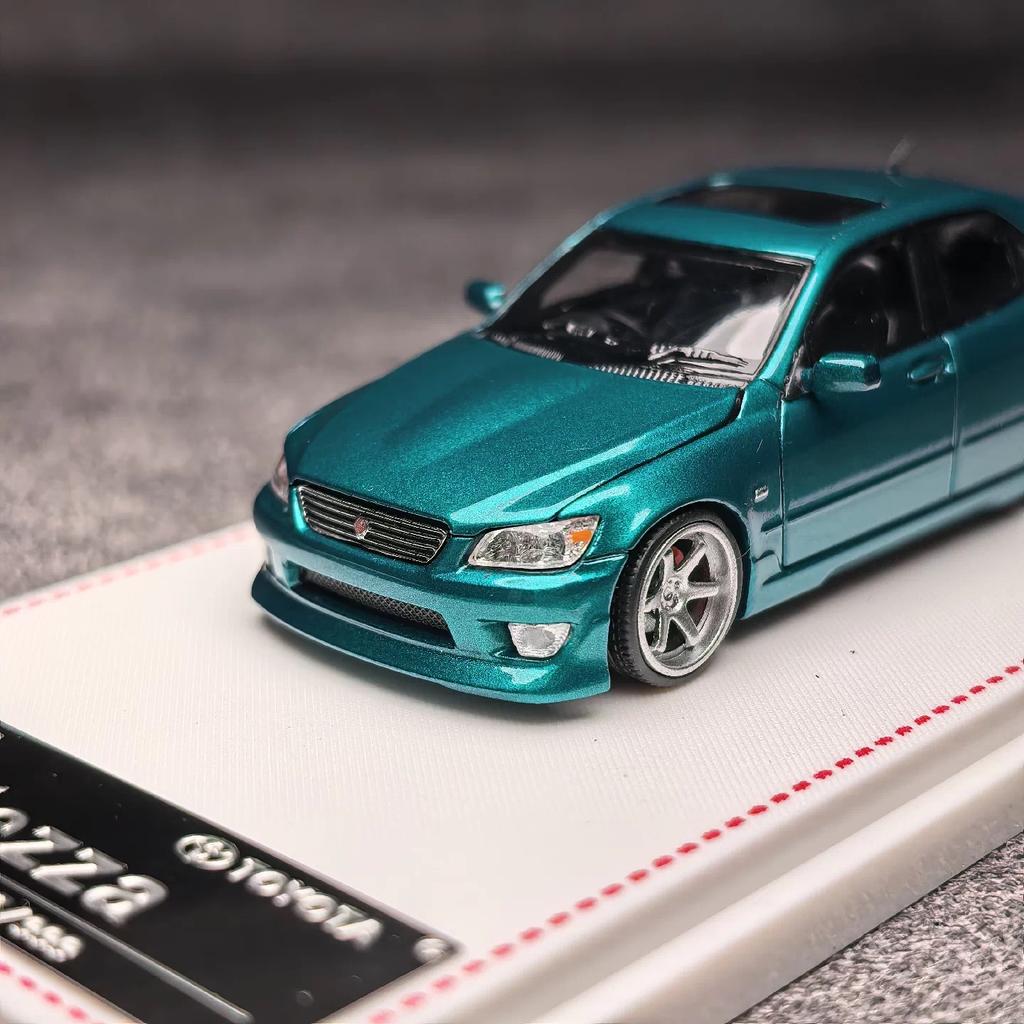 MWLU3 In stock new models FH × Model ONE 1 1:64 Toyota Altezza RS200 SXE10 Diecast Model Car Collectible Gift