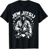 НОВЫЙ Jew Jitsu - Израильский Мужчина Боец Джиу-Джитсу - Смешная Еврейская Футболка S-5XL Унисекс Футболка