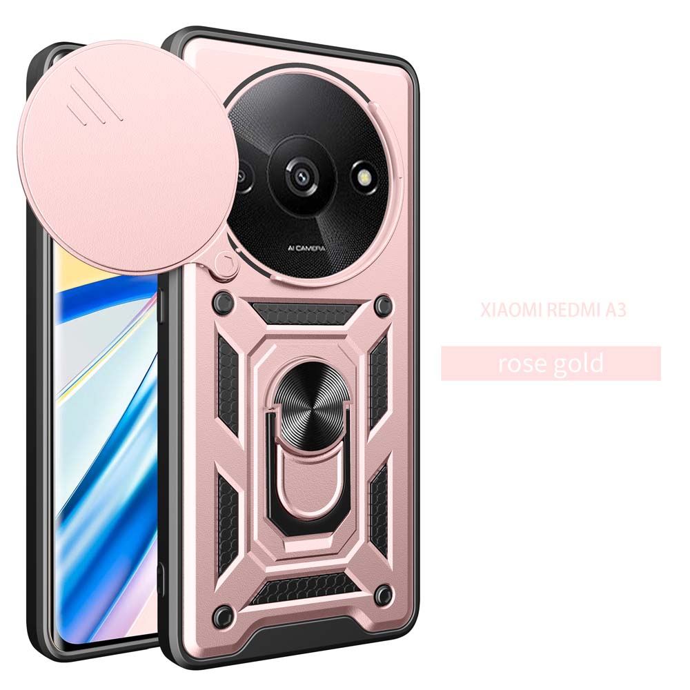 Ударопрочный защитный чехол для камеры Xiaomi Redmi A3 A2 A1 4G автомобильный магнитный держатель защитное кольцо чехол