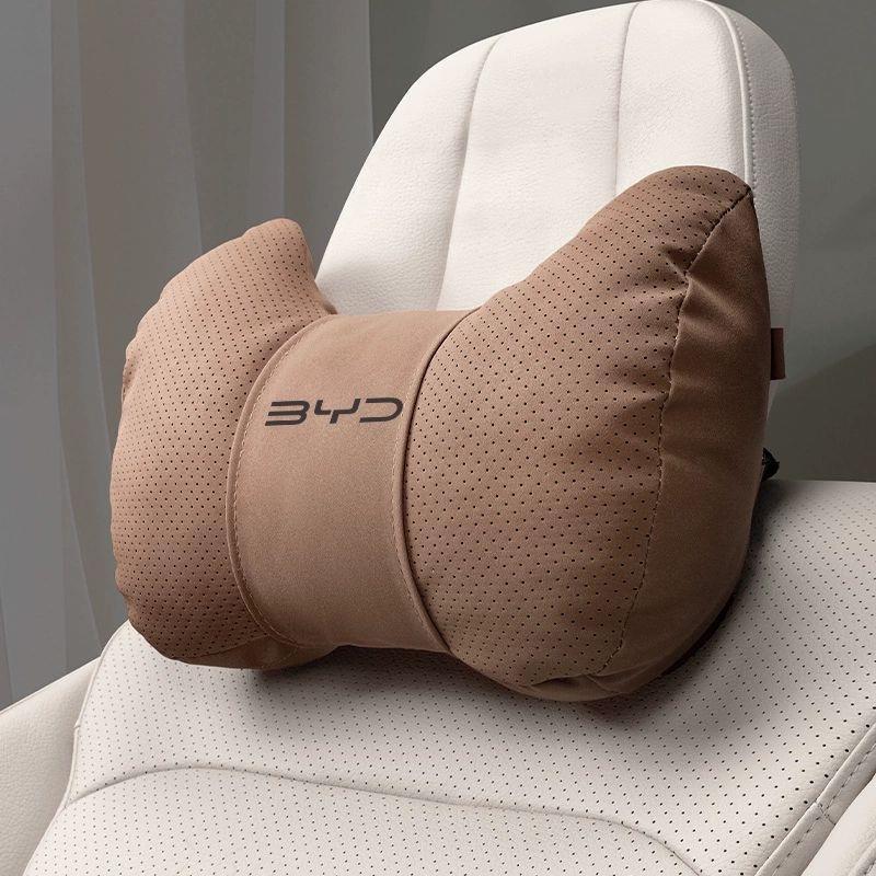 Universal Headrest & Lumbar Support for BYD: Seagull, Destroyer 05Plus, Han, Qin, Tang, Song Pro, Seal, Dolphin