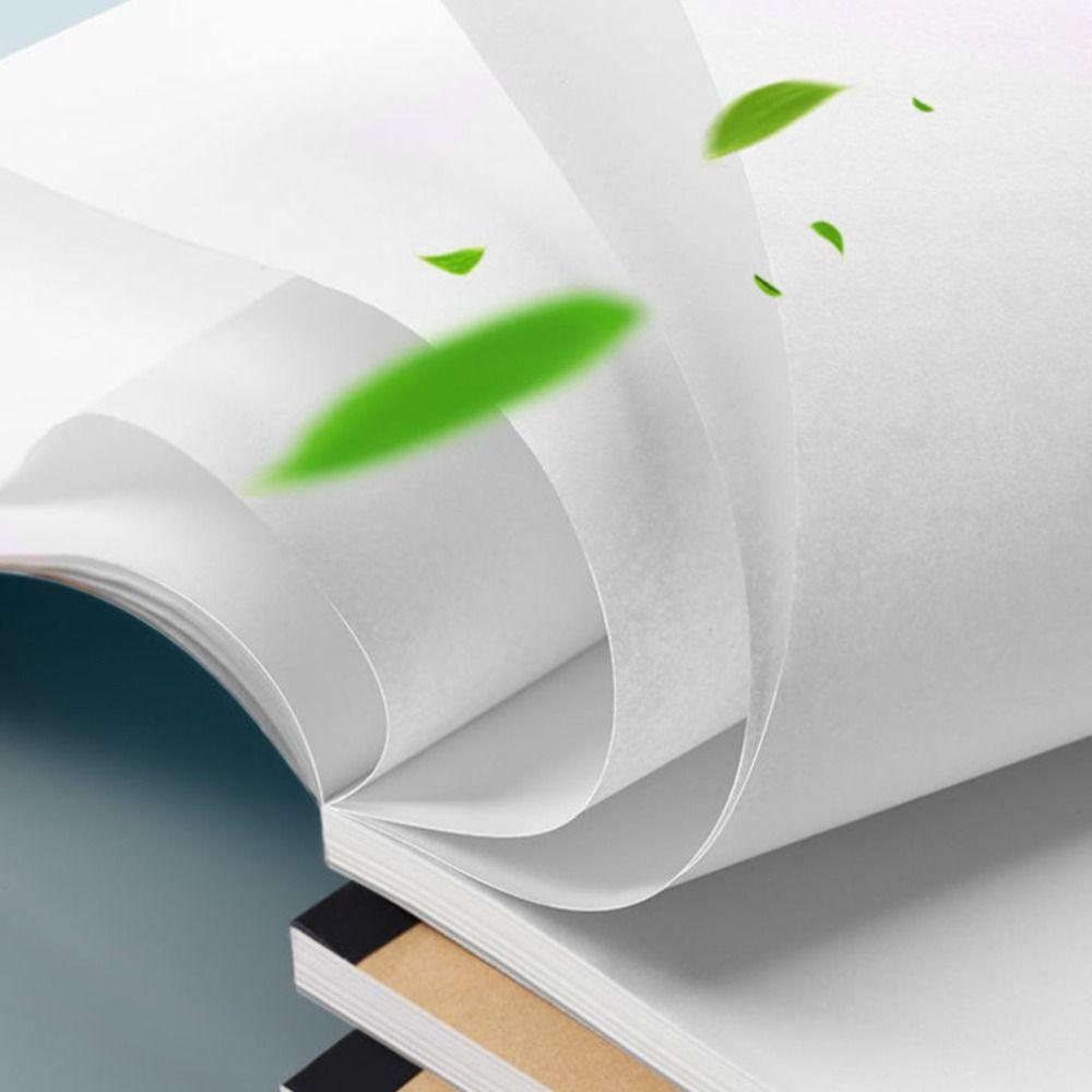 50/100 Sheets Partition/Blank Draft Paper Tearable Rough Book High Quality Notebook Student