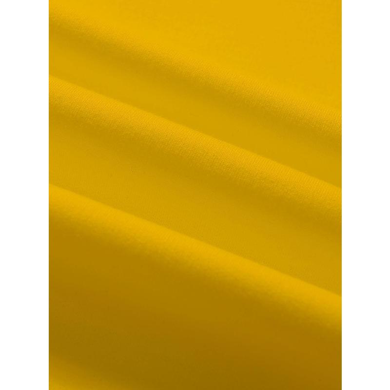 Мужской повседневный спортивный костюм из полиэстера, состоящий из 2 предметов: свитшот с круглым вырезом и шорты с регулируемой талией для активного отдыха