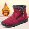 Unisex Winter Wool Lined Snow Boots for Warmth, Waterproofing, Anti Slip Ankle Boots for Warmth, Outdoor Short Boots