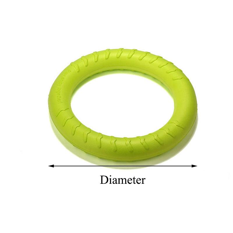 Интерактивная обучающая игрушка Pet Ring Puller для средних и крупных собак Greyhound Pitbull Safety EVA Big Dog Toy Mascotas Accessories