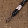 6Pcs Piston Fill Design Water Brush Pen White /Brown Brush Calligraphy Water Pen  Brush Practice