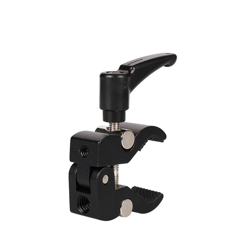 Camera Clamp Mount Metal Bracket Super Clamp Camera Adapter Bottom Clamp Accessories Compatible For DSLR Camera