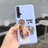 Чехол для Huawei Nova 5T Красивая Девушка Цветок Чехол для Телефона Для Huawei Nova5T YAL-L21 Мягкий Силикон Ударопрочная Задняя Крышка Бампер