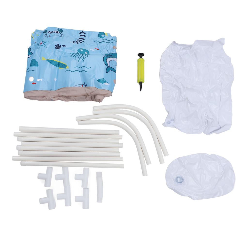 Portable Bathtub Multifunctional Large Space Full Body Folding Soaking Bath Tub for Kids Adults for