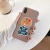 50pcs Mixed Cartoon Motivational Text Vinyl Stickers for Water Bottles Tumbler Luggage Skateboard Bumper Scrapbook Cup, Gift Sticker for Kids Teens Ad