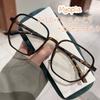 Fashion Blue Light Blocking Myopia Glasses Men Women Minus Diopter Eyeglasses Trendy Large Size Square Frame Near Sight Eyewear