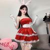 Sex Underwear Sexy Christmas New Year's Day C Bunny Uniform Robe Set Stage Performance Costume