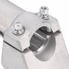 Compact Gearbox Gear Head Silver Brush Cutter Gearbox Durable Trimmer Gear Head