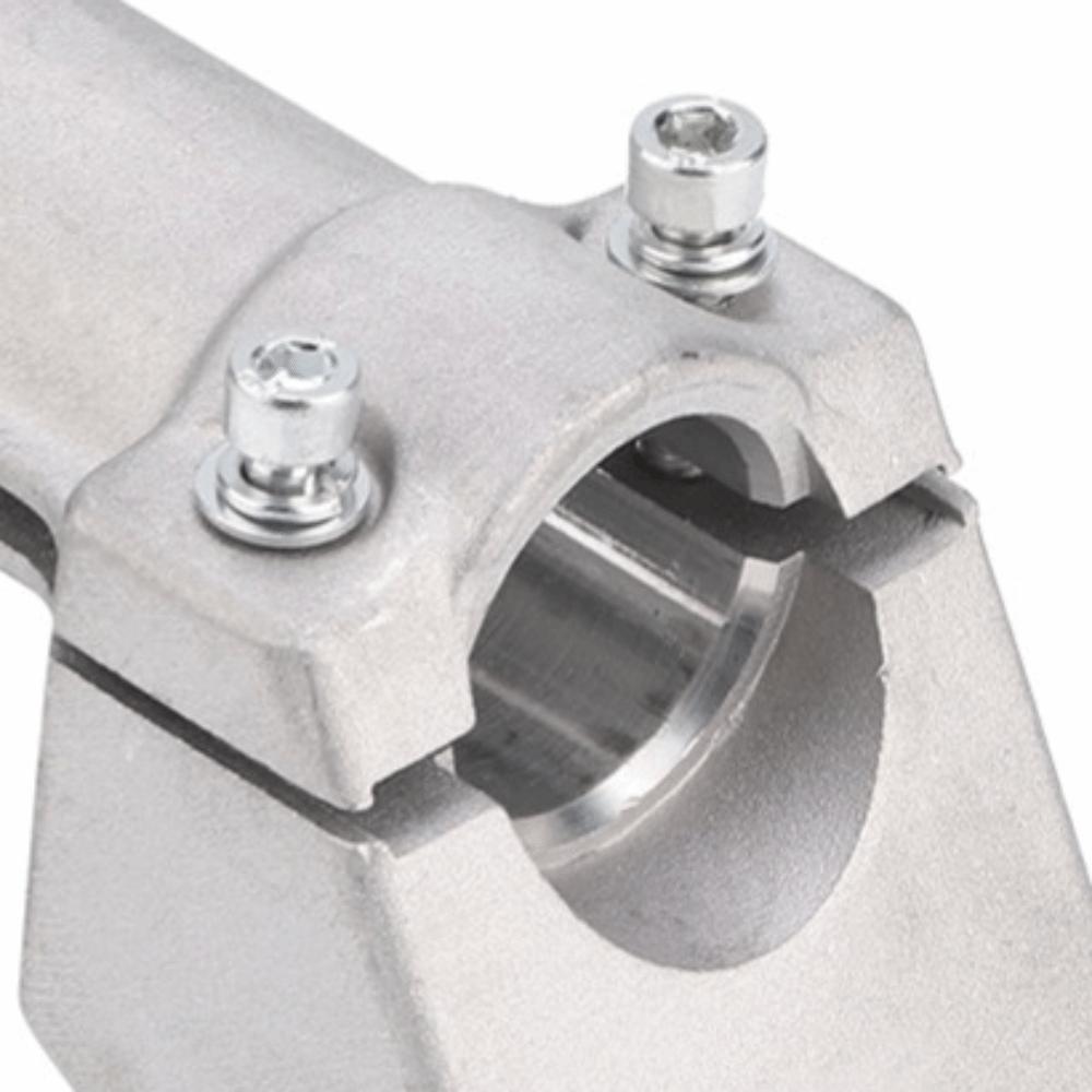 Compact Gearbox Gear Head Silver Brush Cutter Gearbox Durable Trimmer Gear Head