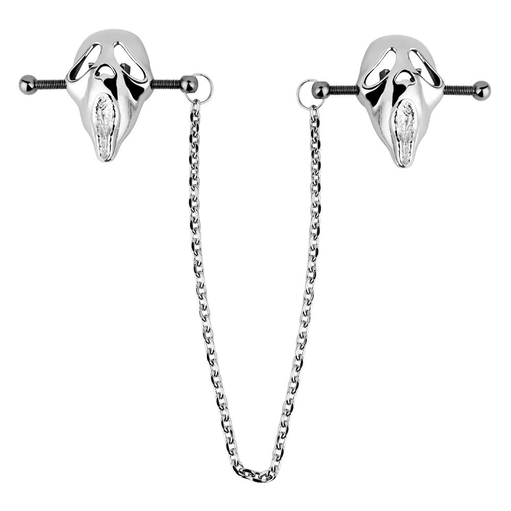 QKKQ Women Adjustable Nipple Clamps Clit Clips Bondage Sex Toy Piercing BDSM Nipple Clamps Christmas Giftfactory Price
