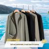 2025 Women's High-Quality Stand Collar Zipper Cardigan Hoodie - Versatile, Solid Color, Loose Fit for Autumn/Winter