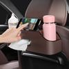 Многофункциональный ящик для хранения на спинке автомобильного сиденья Yousheng с держателем для бутылок, большая вместимость, универсальный, простой в установке ящик для салфеток на сиденье автомобиля с крючками