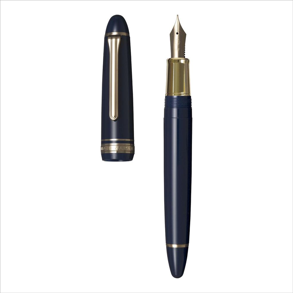 SAILOR Profit Casual L Stable Gold Trim Fountain Pen Clear blue Made in Japan Fine Nib 11-0825-240
