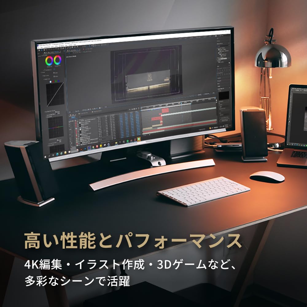 Team DDR5 6000МГц 16 ГБ x 2 EXPERT Черный CL30 Настольная память Высокоскоростной тип Оригинальный продукт Неограниченная гарантия в Японии CTCED532G6000HC30DC01