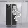 Черный чехол для телефона Flower Snake design art Прозрачный мягкий для iPhone 11 13 12 14 x xs xr pro max mini