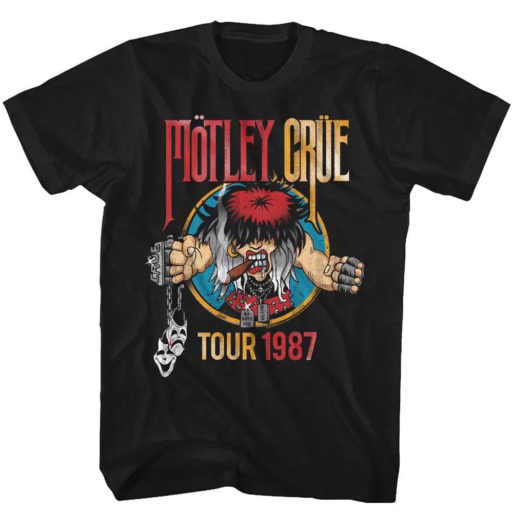 Motley Crue Tour 1987 Allister Fiend T Shirt Band Concert Music HH03866