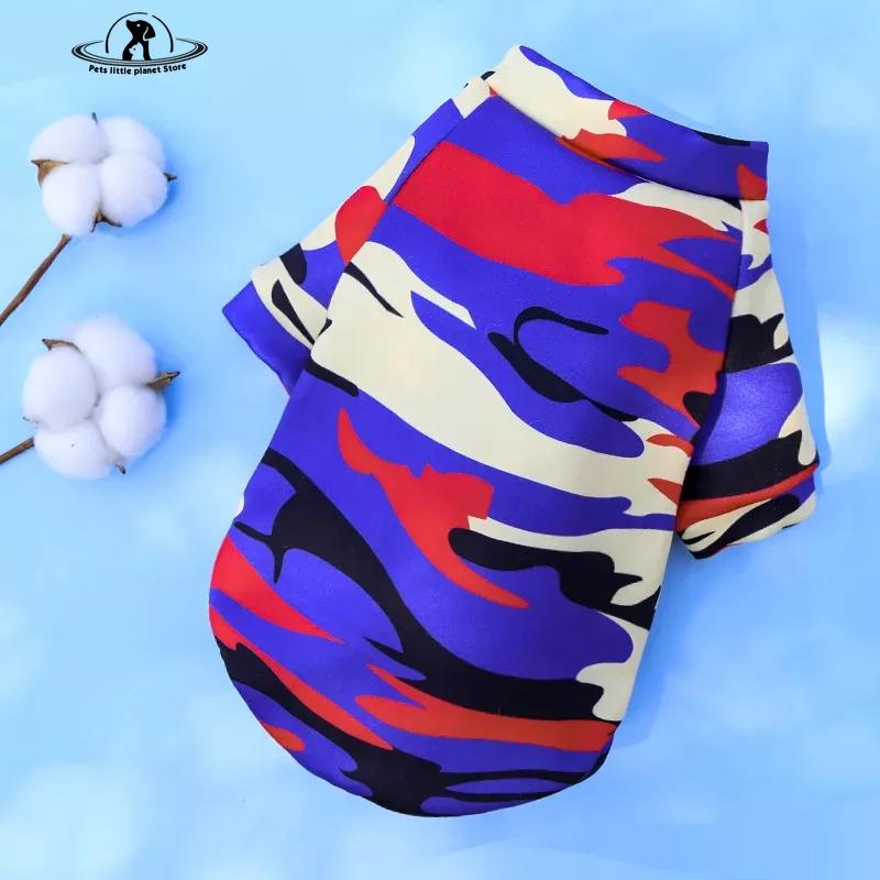Толстовка с капюшоном для маленьких собак с милым принтом, зимняя теплая одежда для домашних животных, свитер для чихуахуа, ши-тцу, пуловер для щенков, кошек, одежда для собак