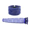 HEPA-фильтр до и после двигателя для пылесоса Dyson V6 DC59, комплект деталей # DY-96674101 и DY-96566101