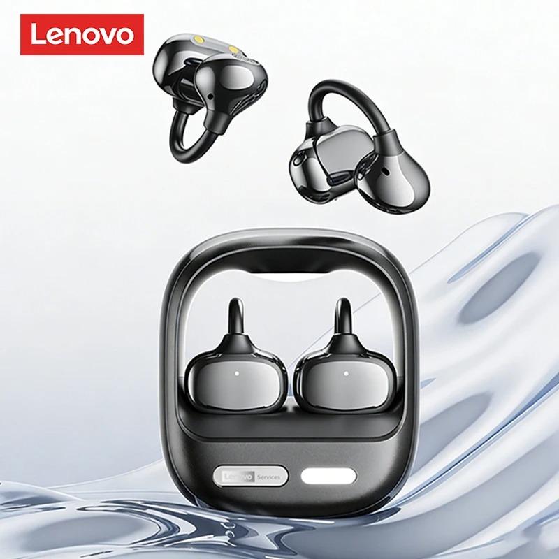 Оригинальные спортивные наушники Lenovo RS115 OWS Беспроводные Bluetooth 6.0 Клипсы на уши Игровые наушники 25 часов работы HD-звонки Музыкальная гарнитура