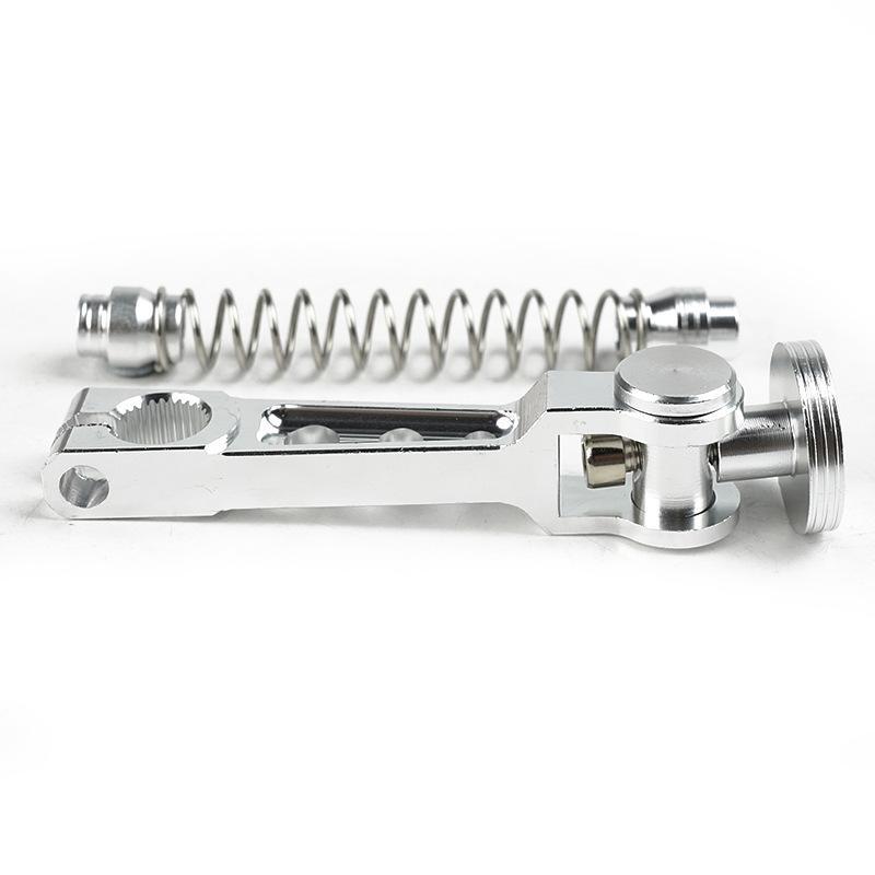 Новый 1 Комплект Аксессуаров для Мотоцикла CNC Комплект Тормозных Рычагов с Пружиной Сплав Универсальный Модифицированный Мотоцикл Кронштейн Качающегося Рычага