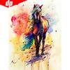 Алмазная картина Вышивка Лошадь Алмазная мозаика DIY Полный круглый рукоделие Вышивка крестом