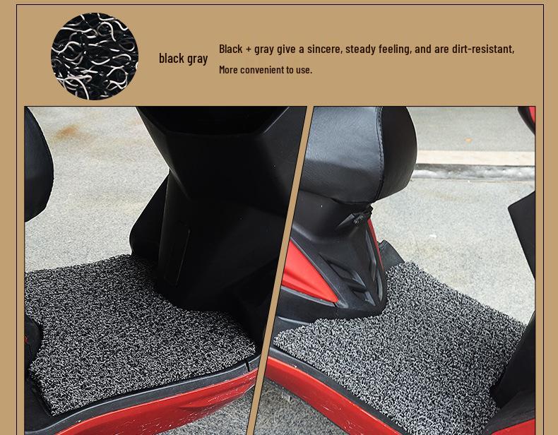 Qianjiang Langyue 125T-9B Non-Slip, Wear-Resistant Thick Foot Pad