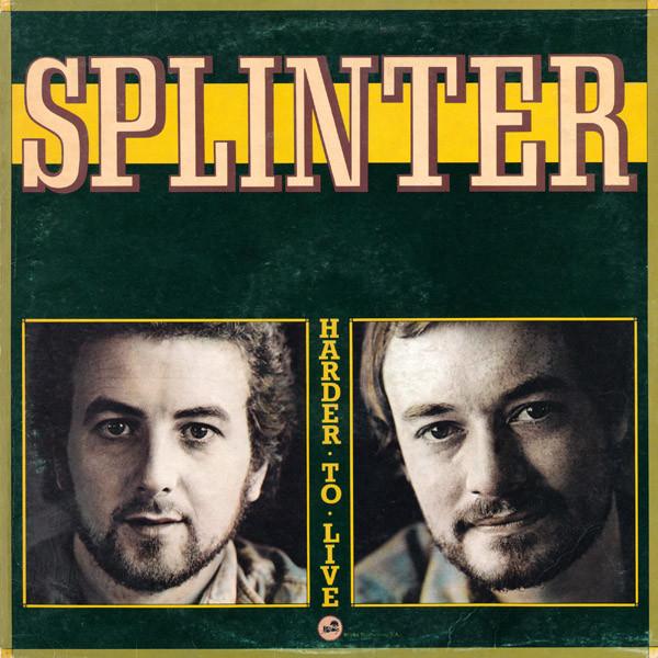 Виниловая пластинка SPLINTER - Harder To Live AMLH22006 Dark Horse Reco 1975 UK Rock Б/у