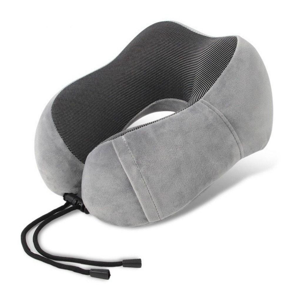 Soft Neck Support Cushion Lightweight Airplane Neckrest Pad Travel Neck Guard Pillow  Men Women