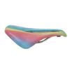 Road Bike Saddle Colorful PU Leather Steel Nonslip Soft Shock Absorbing Hollow Design Bike Seat for Road Mountain Bike
