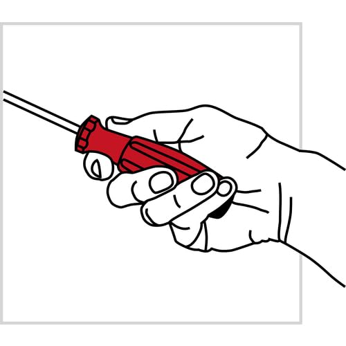 PB Swiss Tools 8100-2-100 SwissGrip Flathead Screwdriver SwissGrip 8100-2-100