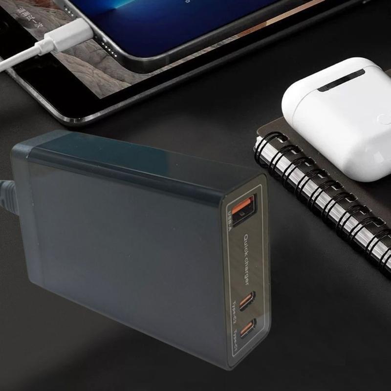 Быстрое зарядное устройство USB и Type-C на 3 порта для электровелосипедов 36В 48В 60В 72В 84В с защитой от перегрузки