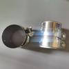 Exhaust Clamp 45Mm 50Mm 55Mm 60Mm 65Mm Exhaust Tube Pipe Connector Joiner Sleeve Clamp Adjustable Tip
