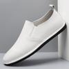 Genuine Leather Men's Casual Shoes Fashion Brand Loafers Simple Moccasins Slip On Walking Shoes Non-Slip Male Driving Footwear