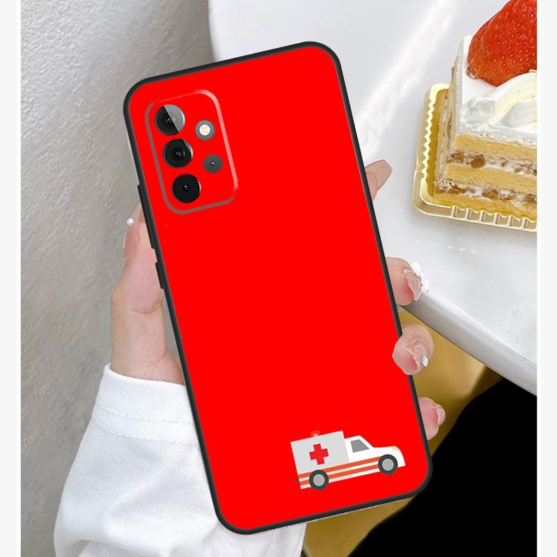 Чехол Funda для скорой помощи EMT EMS для Samsung Galaxy A52 A32 A12 A14 A34 A54 A51 A71 A53 A33 A13 A15 A25 A35 A55